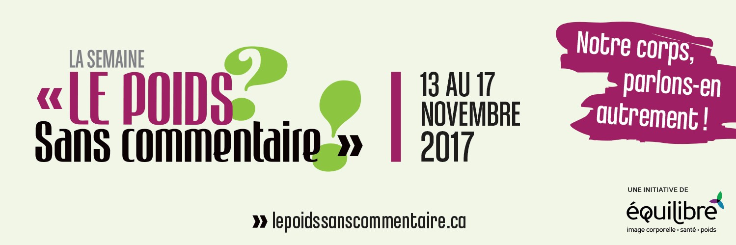 Semaine Le poids sans commentaires